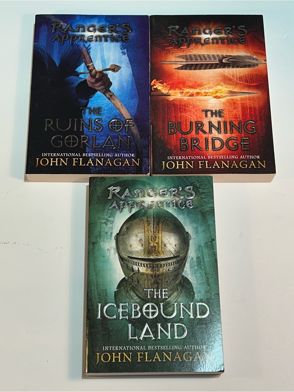 Rangers apprentice paperback books 1-3 boxed set by John Flanagan